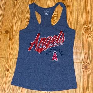 🌻3/$18 MLB Angels racerback tank top sz Large